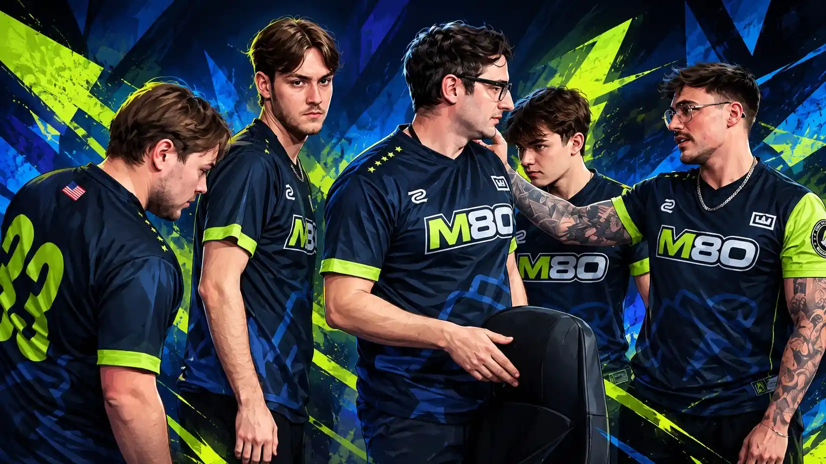 M80 Eliminate arT-less Legacy from ESL Pro League Season 24